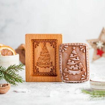 3D Wooden Shape Cookie Stamp Mold